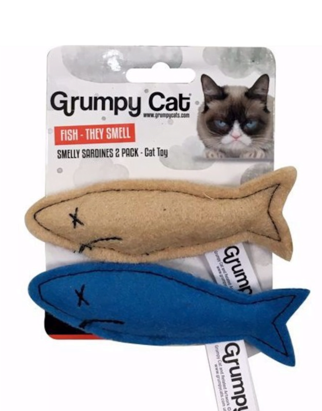 Grumpy Cat Smelly Sardines (X2)